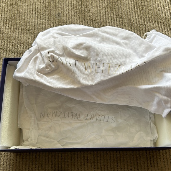 Stuart weitzman - silver crystal sandals/flat - Picture 8 of 9